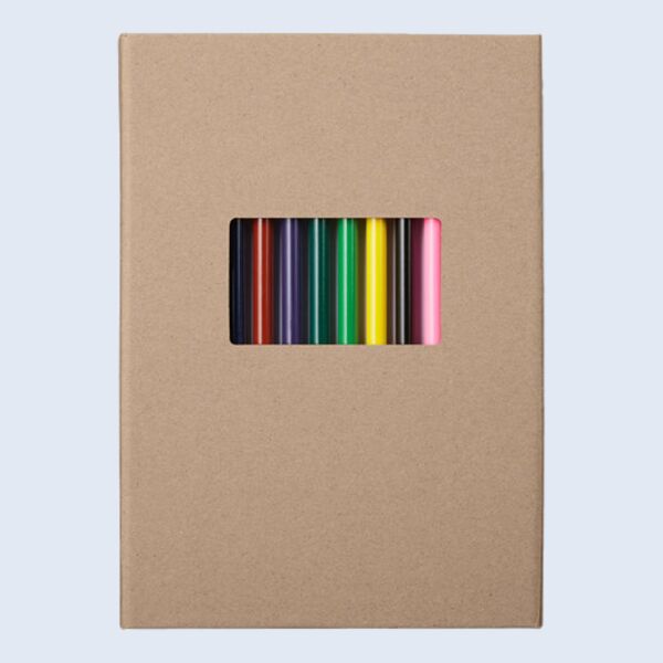 Colored Pencil And Notepad Set 5.75" X 8.25" Thumbnail