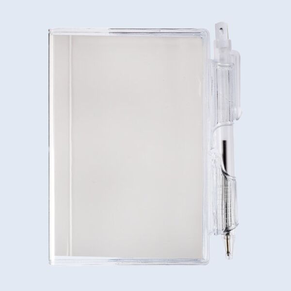 Clear-View Jotter Notebook & Pen 3.375" X 4.125" Thumbnail