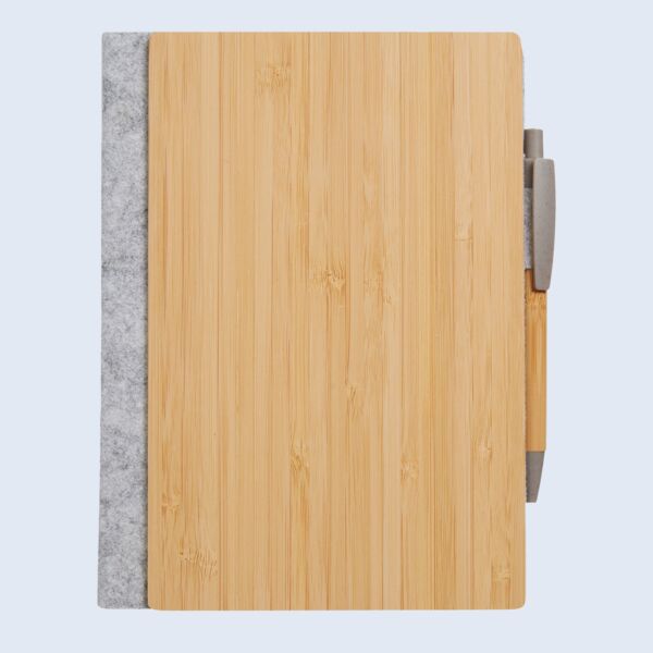 Grove Refillable Bamboo Notebook & Pen Thumbnail