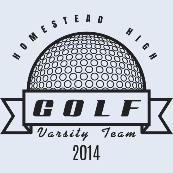 Golf Template DNT001 BW Thumbnail