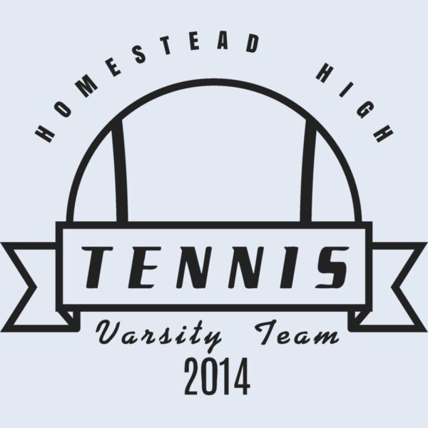 Tennis Template DNT001 BW Thumbnail