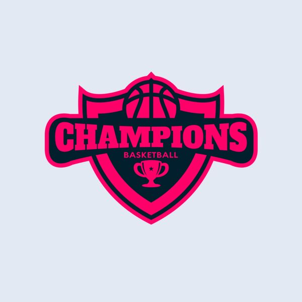 Champions Basketball League logo template Thumbnail