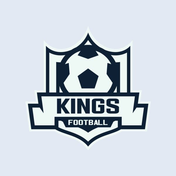 Kings Football logo template Thumbnail