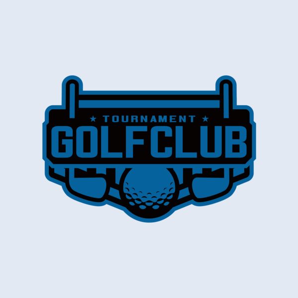 Golf club Tournament logo template Thumbnail