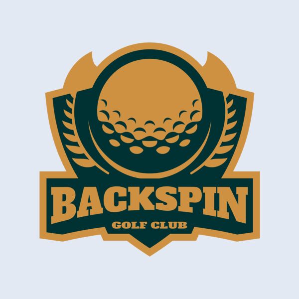 Backspin Golf club logo template Thumbnail