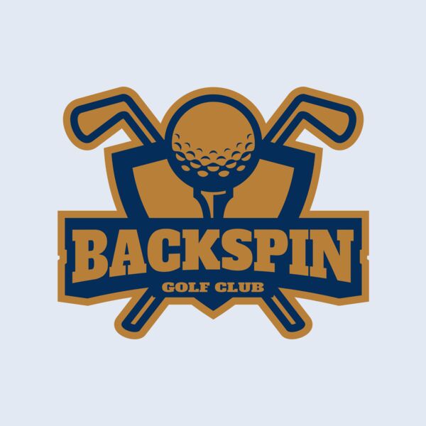 Backspin Golf Club logo template Thumbnail