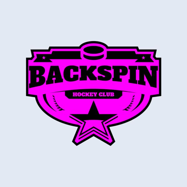 Backspin Hockey Club logo template Thumbnail