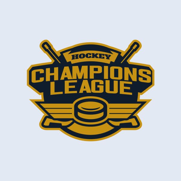 Champions League Hockey logo template Thumbnail