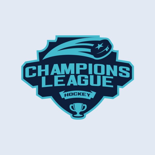 Champions League Hockey logo template 02 Thumbnail