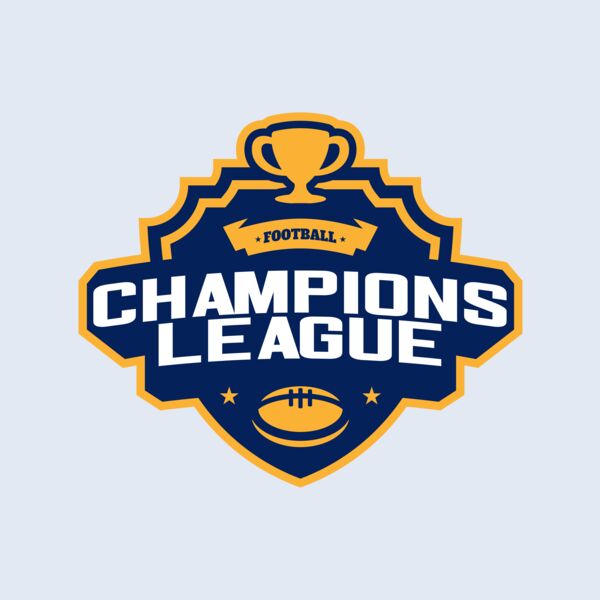 Champions League Football logo template 02 Thumbnail