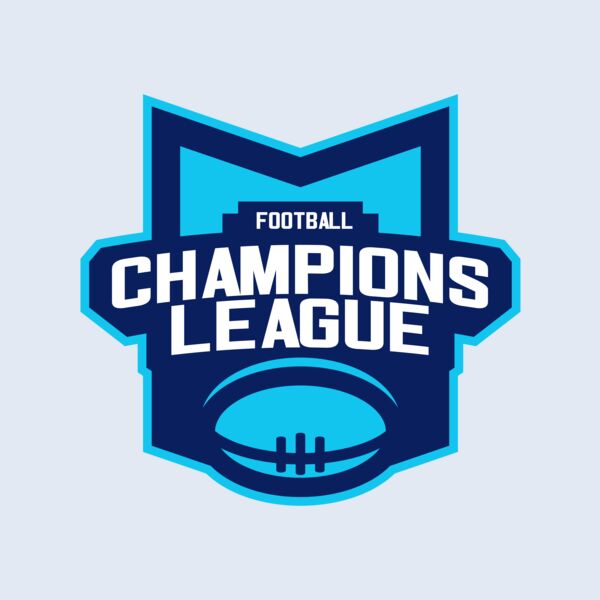 Champions League Football logo template 03 Thumbnail