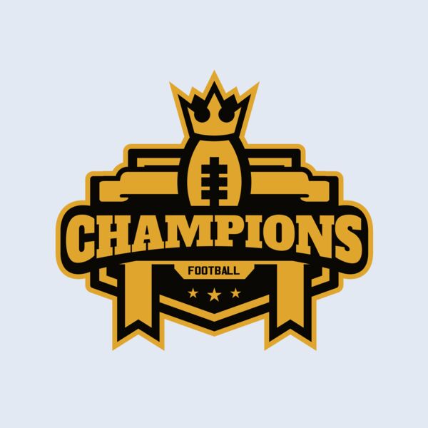 Champions Football Team logo template 02 Thumbnail