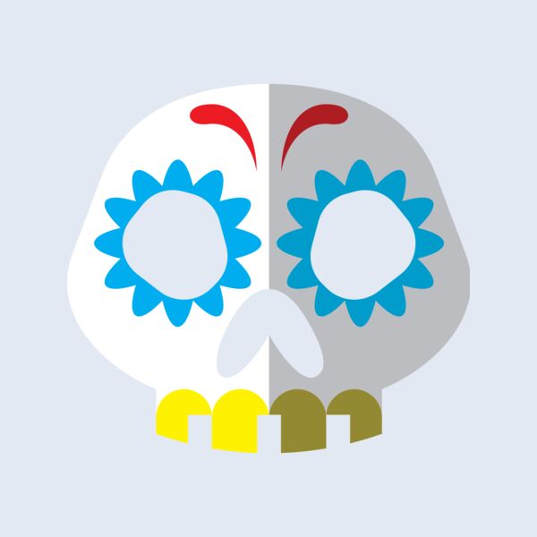 Elements Skull logo template 06 Thumbnail