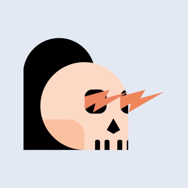 Elements Skulls logo template 22 Thumbnail