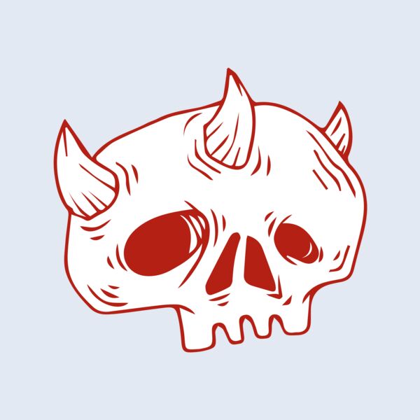 Elements Skulls logo template 28 Thumbnail