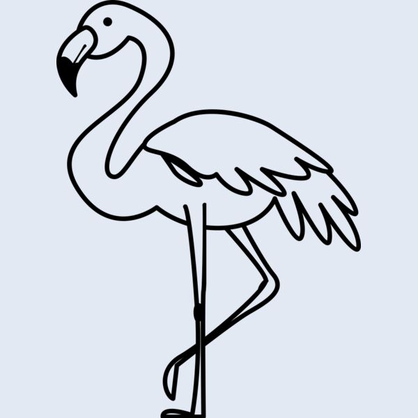 Flamingo   Clipart 3 Thumbnail