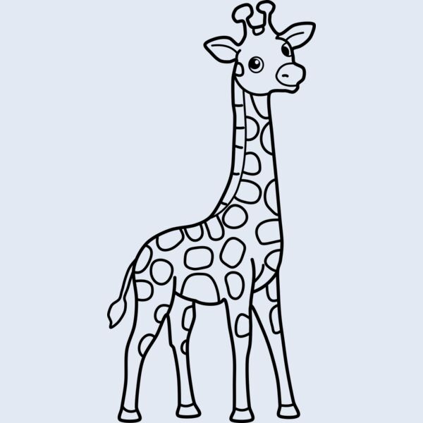 Giraffe   Clipart 3 Thumbnail