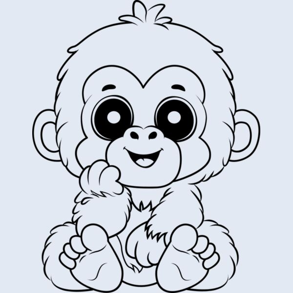 Gorilla   Clipart 3 Thumbnail