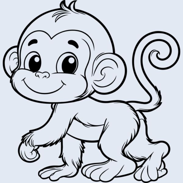 Monkey   Clipart 1 Thumbnail