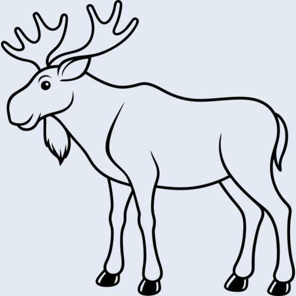 Moose   Clipart 3 Thumbnail