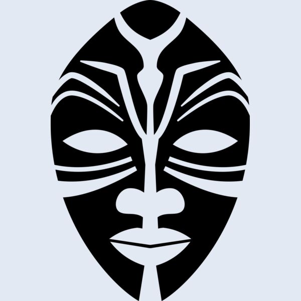 Maori Tribal Mask Thumbnail