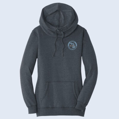 DM493 - Women's Lightweight Fleece Hoodie Thumbnail