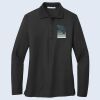 Ladies-Lg Sleeve Silk Touch™ Polo Thumbnail