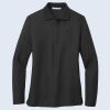Ladies-Lg Sleeve Silk Touch™ Polo Thumbnail