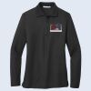 Ladies-Lg Sleeve Silk Touch™ Polo Thumbnail