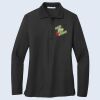 Ladies-Lg Sleeve Silk Touch™ Polo Thumbnail