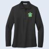 Ladies-Lg Sleeve Silk Touch™ Polo Thumbnail