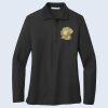 Ladies-Lg Sleeve Silk Touch™ Polo Thumbnail