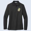 Ladies-Lg Sleeve Silk Touch™ Polo Thumbnail