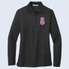 Ladies-Lg Sleeve Silk Touch™ Polo Thumbnail
