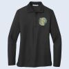 Ladies-Lg Sleeve Silk Touch™ Polo Thumbnail