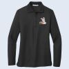 Ladies-Lg Sleeve Silk Touch™ Polo Thumbnail