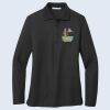 Ladies-Lg Sleeve Silk Touch™ Polo Thumbnail