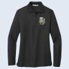 Ladies-Lg Sleeve Silk Touch™ Polo Thumbnail