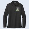 Ladies-Lg Sleeve Silk Touch™ Polo Thumbnail