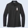 Ladies-Lg Sleeve Silk Touch™ Polo Thumbnail