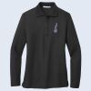 Ladies-Lg Sleeve Silk Touch™ Polo Thumbnail