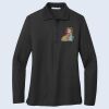Ladies-Lg Sleeve Silk Touch™ Polo Thumbnail
