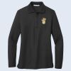 Ladies-Lg Sleeve Silk Touch™ Polo Thumbnail