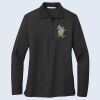 Ladies-Lg Sleeve Silk Touch™ Polo Thumbnail