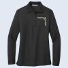 Ladies-Lg Sleeve Silk Touch™ Polo Thumbnail