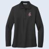 Ladies-Lg Sleeve Silk Touch™ Polo Thumbnail