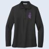 Ladies-Lg Sleeve Silk Touch™ Polo Thumbnail