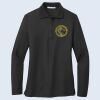 Ladies-Lg Sleeve Silk Touch™ Polo Thumbnail