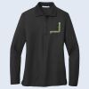 Ladies-Lg Sleeve Silk Touch™ Polo Thumbnail