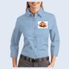 Ladies-3/4 Sleeve Easy Care Shirt Thumbnail